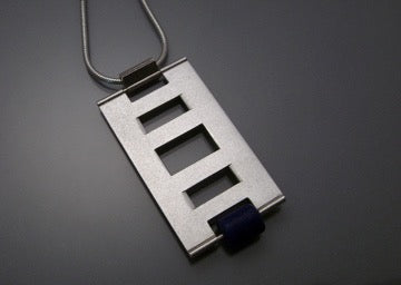 Lapis Rectangle Necklace