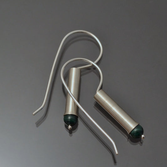 Trumpeted Tube Earrings