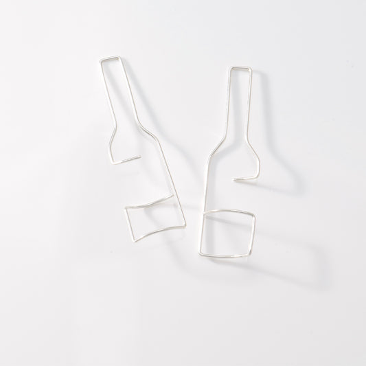 Wine Bottle Earrings