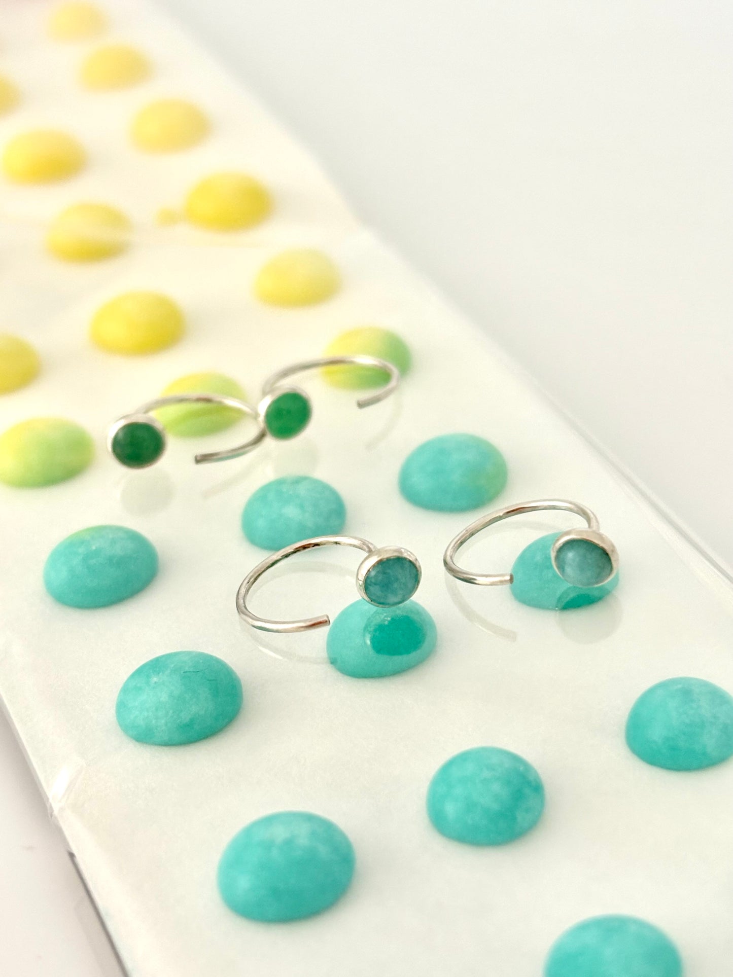 Candy Button Mini Earrings