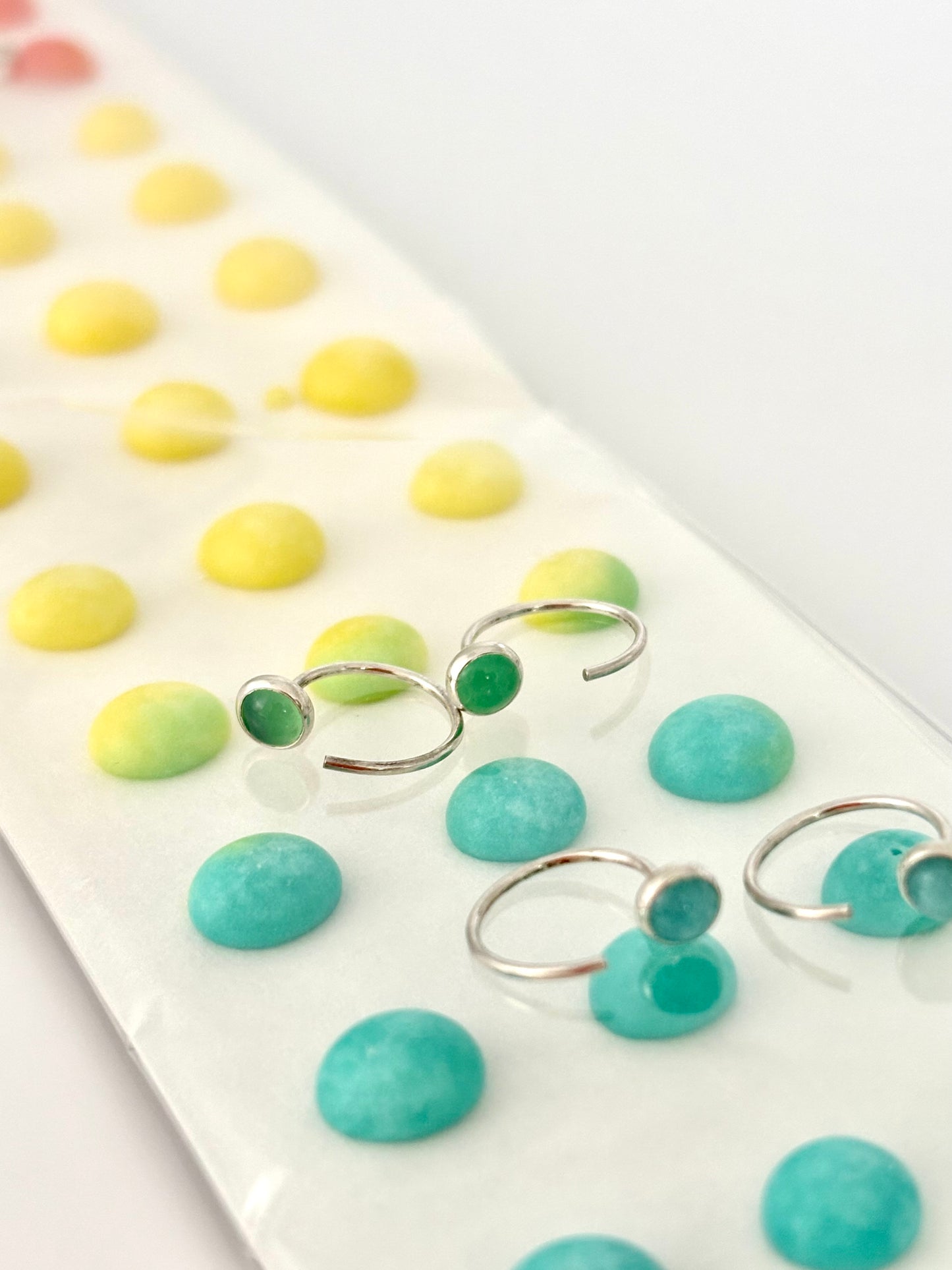 Candy Button Mini Earrings