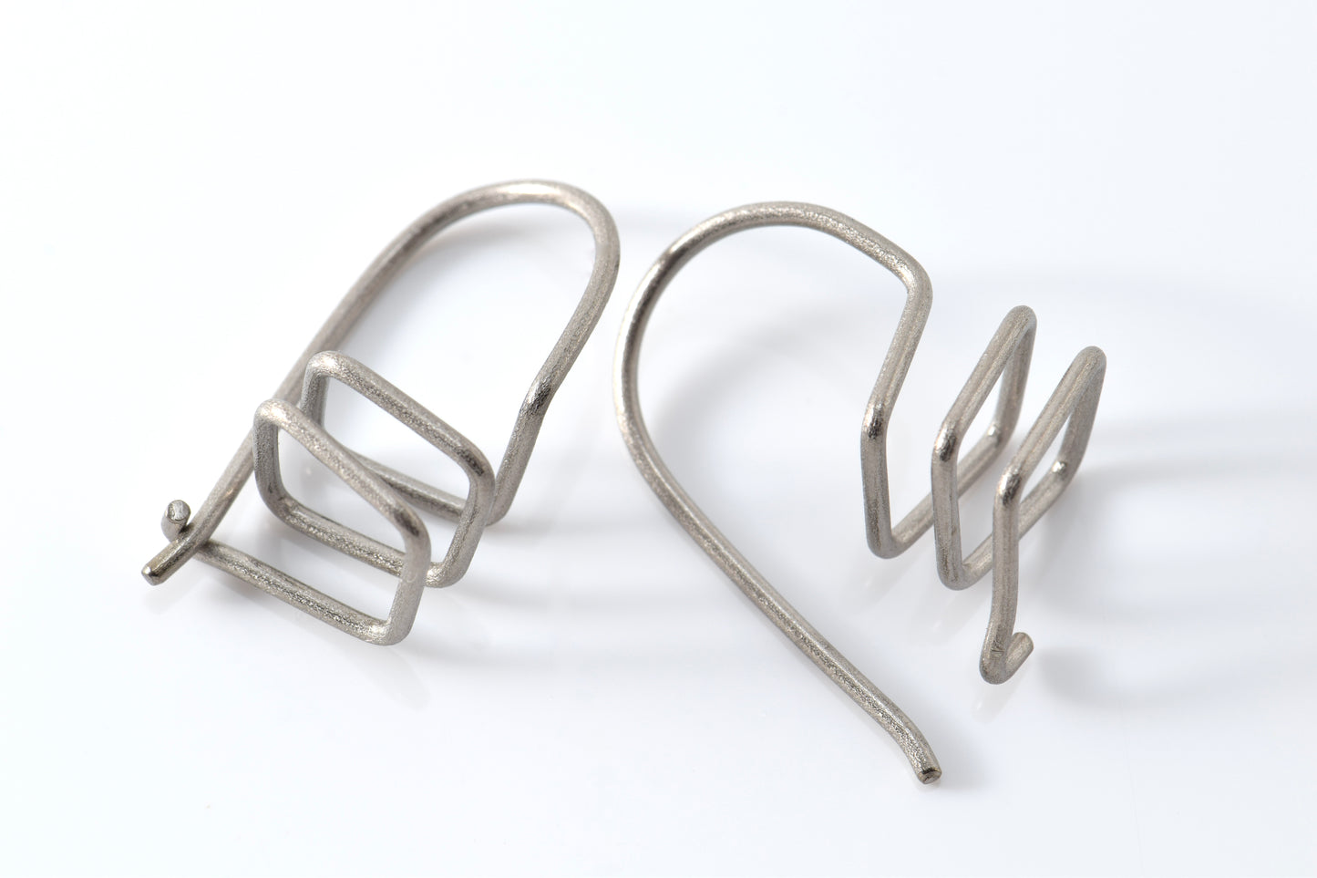Titanium Small Square Sky High Spirals
